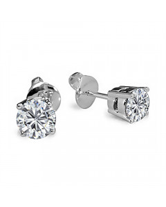 4.16ct VS/HI Diamond Stud Earrings