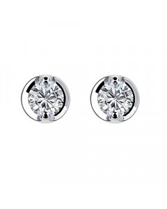 0.66CT VS/FG Round Diamond Earrings