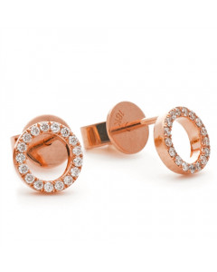 0.15CT SI/FG Round Diamond Earrings