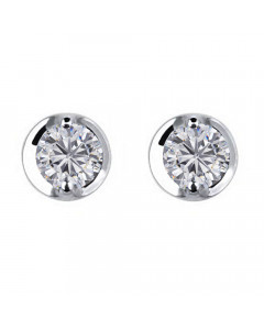 0.80CT VS/EF Round Diamond Stud Earrings