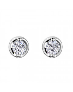 0.80CT VS/FG Round Diamond Stud Earrings