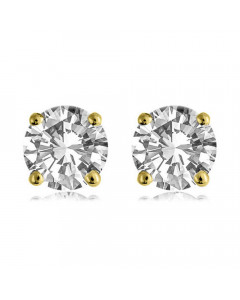 0.25ct VS/F Round Diamond Stud Earrings