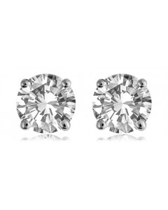 0.20ct SI/FG Contemporary Round Diamond Designer Earrings