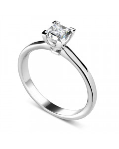 1.00ct SI2/F Princess Diamond Engagement Ring