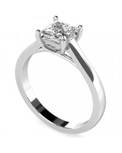 0.70ct SI2/H Princess Diamond Engagement Ring