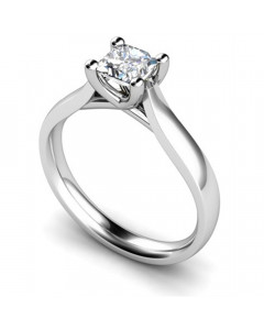0.40ct VVS1/I Unique Crossover Princess Diamond Engagement Ring