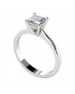 0.30ct VVS2/G Princess Diamond Engagement Ring