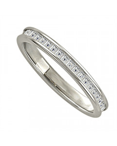 1.00CT SI/FG Princess Diamond Eternity Ring
