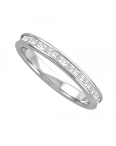 0.50CT VS/EF Princess Diamond Eternity Ring