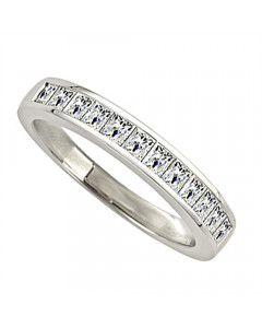 1.00ct VS/EF Princess Diamond Eternity Ring