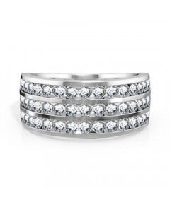 1.00ct SI2/FG Mens Diamond Ring