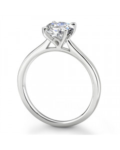 1.00ct SI2/F Round Diamond Engagement Ring