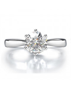 0.40ct VVS1/G Round Diamond Engagement Ring