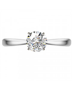0.91ct I1/H Round Diamond Engagement Ring