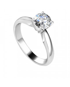 0.73ct I1/E Round Diamond Engagement Ring