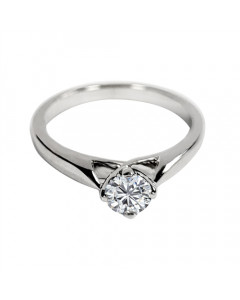 0.30ct I1/G Round Solitaire Engagement Ring