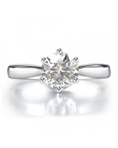 1.80ct SI1/F Round Diamond Engagement Ring