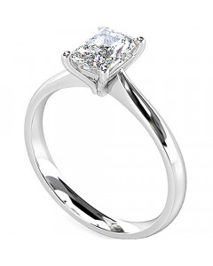 0.90CT SI1/G Radiant Diamond Solitare Ring