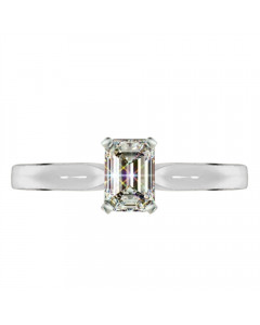 1.01ct SI2/G Modern Radiant Diamond Engagement Ring