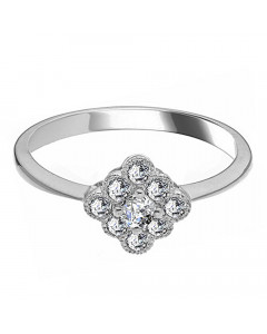 0.40ct VS/FG Elegant Round Diamond Cluster Ring