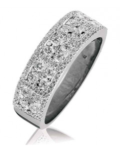 0.90ct VS/EF  Elegant Round Diamond Designer Ring