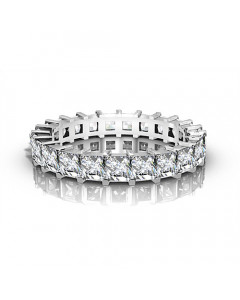 0.75CT I1/FG Princess Diamond Eternity Ring