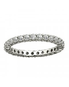 0.75CT VS/FG Elegant Round Diamond Full Eternity Ring