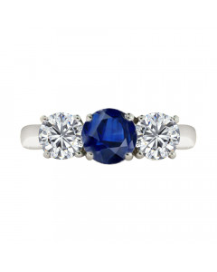 1.00ct VVS2/F Diamond Gemstone Ring