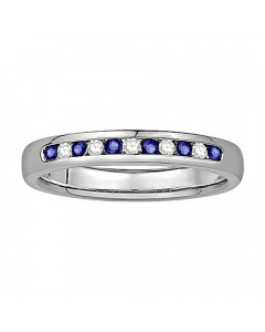 0.15ct VS/EF Round Diamond Gemstone Eternity Ring