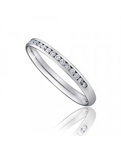 0.20CT VS/EF Round Diamond Wedding Ring
