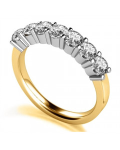 1.25CT VS/FG Seven Stone Diamond Eternity Ring