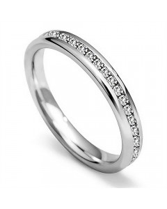 0.20ct VS/EF 3mm Round Diamond 40% Wedding Ring