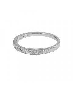 0.21ct VS/EF Round Diamond Wedding Ring