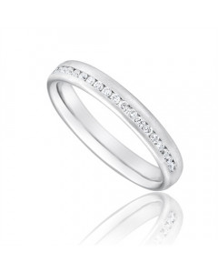 0.30ct VS/EF 3mm Round Diamond Wedding Ring