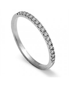 0.25ct VS/EF 60% Round Diamond Vintage Wedding Ring