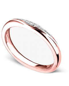 0.05ct VS/EF 2.5mm Shaped Diamond Wedding Ring