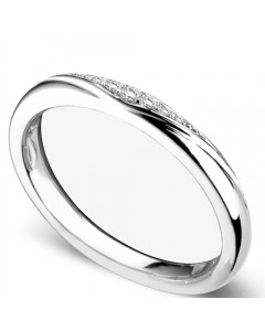 0.05ct VS/EF 2.5mm Shaped Diamond Wedding Ring
