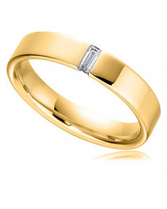 0.10CT VS/FG Baguette Diamond Ring