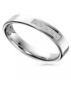 0.20CT VS/FG Princess Diamond Wedding Ring