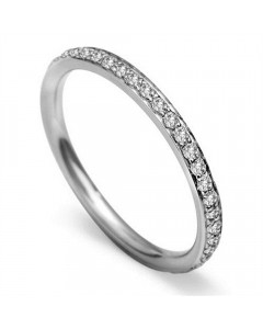 0.10 VS/EF 2MM Round Diamond 40% Wedding Ring