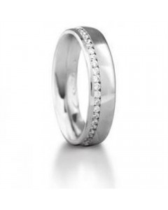 1.00ct I1/G Round Diamond Wedding Ring