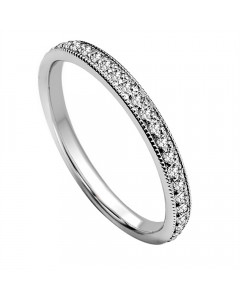 0.40CT VS/EF Round Diamond Wedding Ring