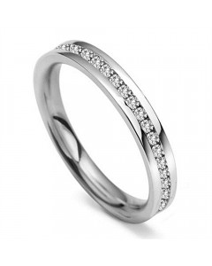 0.40CT VS/FG Round Diamond Wedding Ring