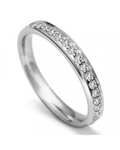 0.60CT VS/FG Round Diamond Wedding Ring